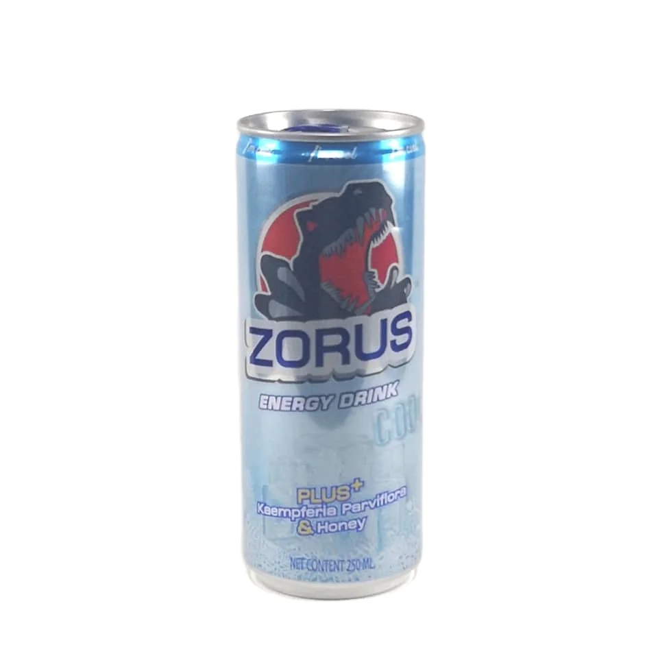 
 Clear Yellow Color Sweet Zorus Energy Drink Cool Plus+ with Kaempferia Parviflora & Honey  