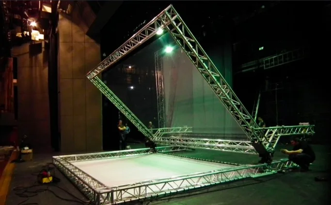3D stage holographic projection film 45 degrees reflection film