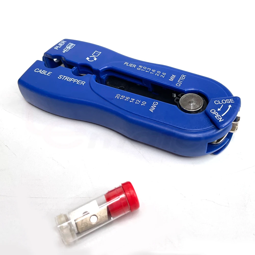 Multifunction Mini Wire Stripper Wire Crimping Tool Cable Cutter Household Hand Tools Taiwan Made TW OEM Acceptable LE-SC100 96g