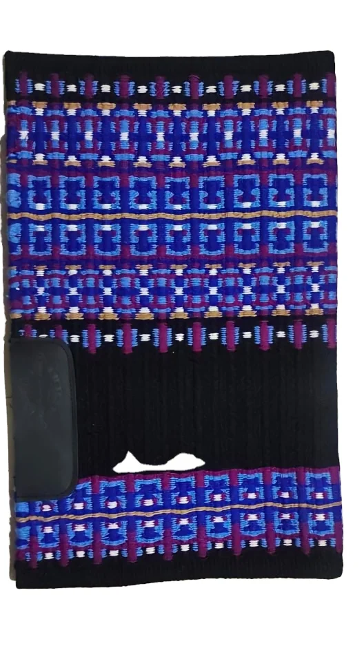 High Quality Western Woolen Dressage Saddle Pad Handloom Woven Colorful Cotton Indian Wholesaler Fabric Jumping Horse Riding