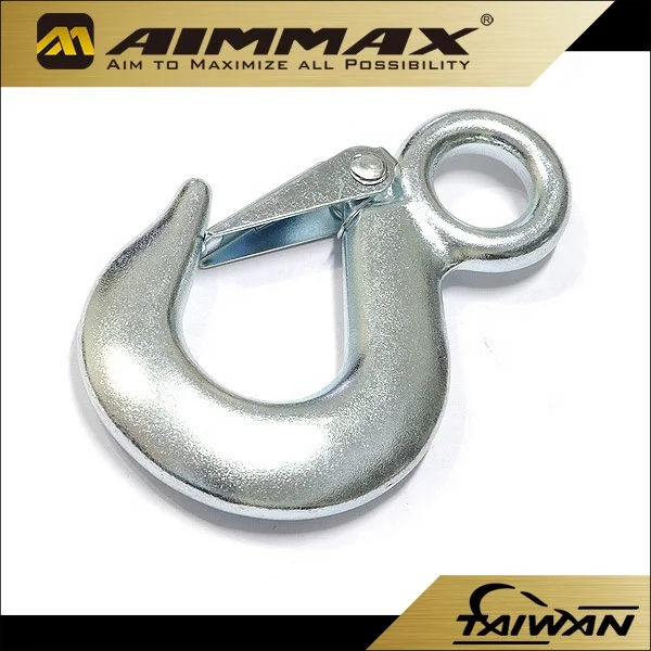  Кованая Тяжелая безопасная подъемная подвесная цепочка скользящий крюк с защелкой