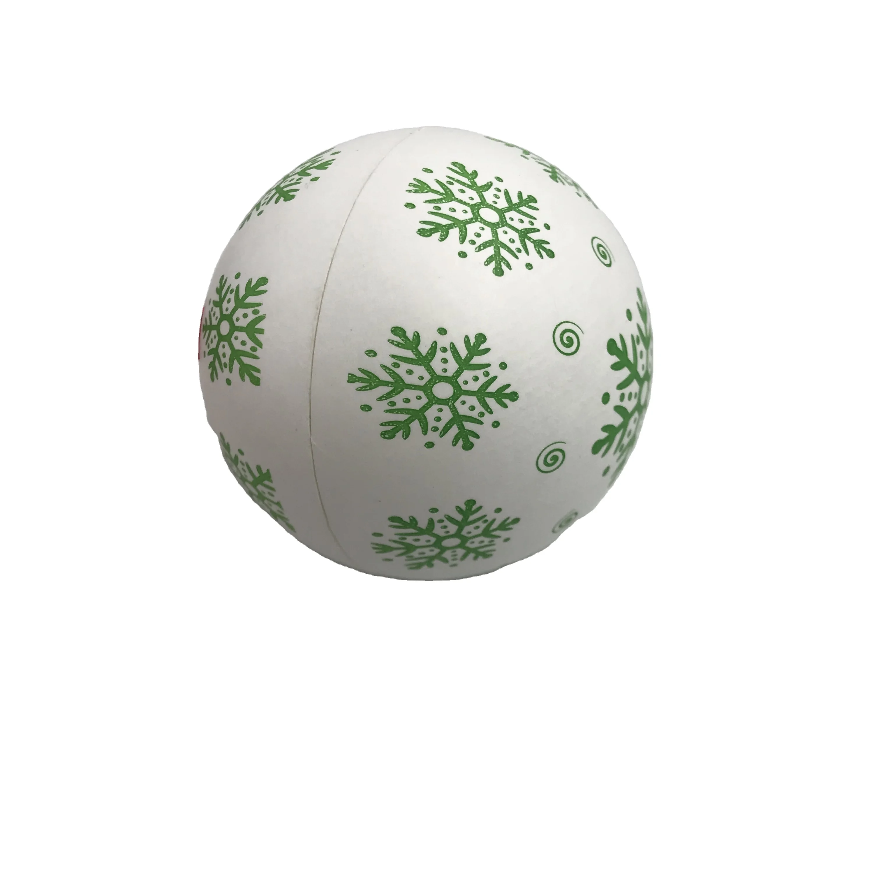 Customize Christmas Tree Baubles Decoration 2021 New Design Biodegradable Bagasse Paper Gold Ball Open Case Charm Hang Ornament