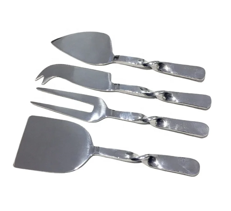 Wholesale 4 Piece Stainless Steel Cheese and Butter Slicer Spreader by Art Assembly