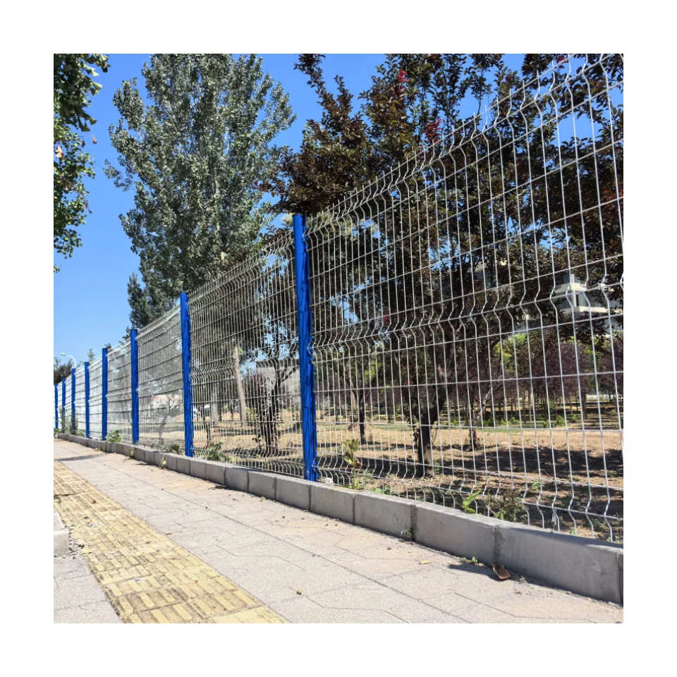 Easily Assembled Net PVC Strip Mesh Weld Used Wire Cloture Panels3d Fence