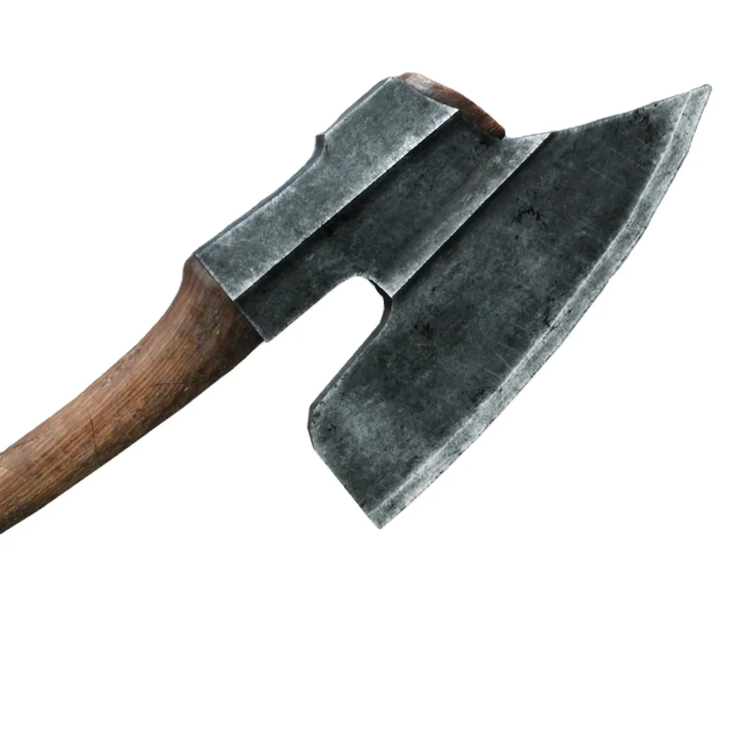 High Quality Stainless Steel Blade Wood Handle Hatchet Axe Outdoor Camping Tactical Axe Hand Forged Carbon Steel Valhalla Battle
