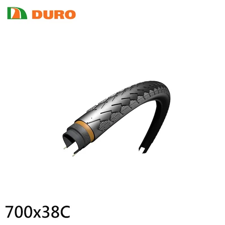 Stability mono pattern block for bicycle tyre 700c