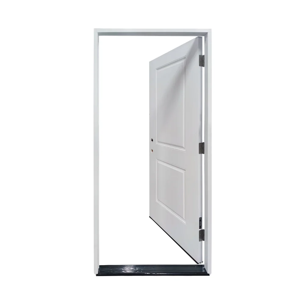 Fangda American market 20 minutes primed fiberglass 2 panels fire door system