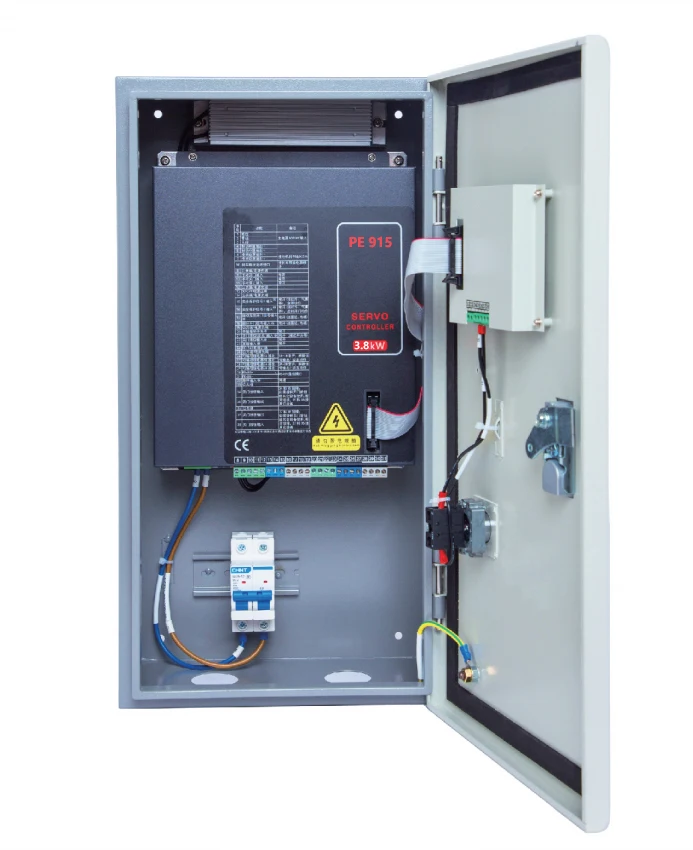 220V/380V Flexible High-Speed Door AC Servo Motor A1 3800W with Temperature Sensor Easy Setting Control System