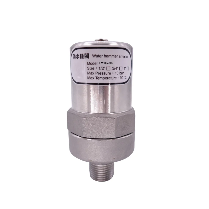 Водяной молоток Arrestor AISI 304 316 EN10213 1 4308 4408 из нержавеющей стали A351 CF8 CF8M винтовая резьба NPT BSPT