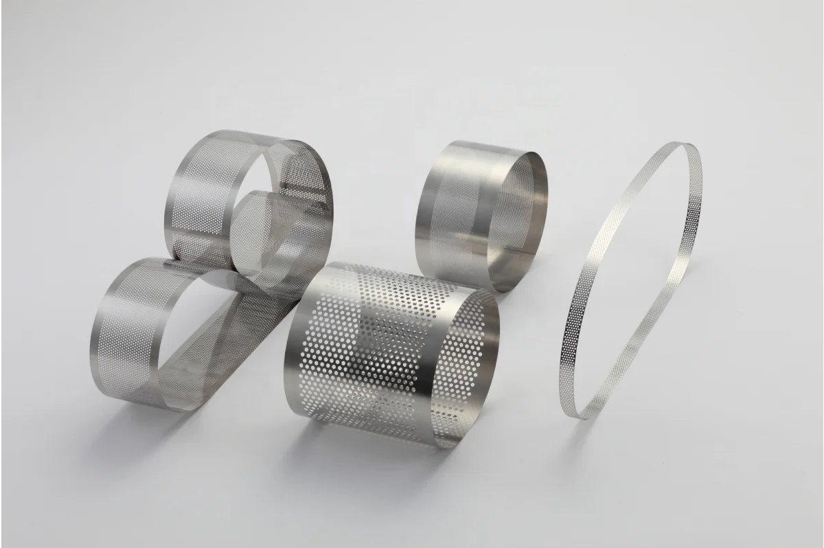 Indexing Perforated Welded Endless High Quality Metal Inclined Conveyor Belt for Inkjet Printing and Screen Png