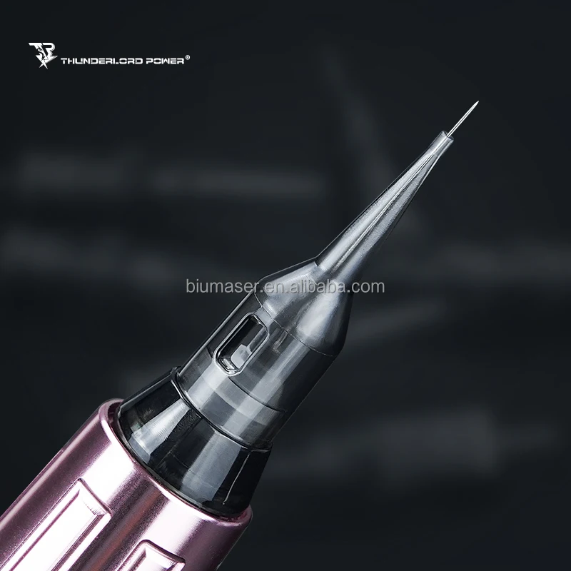 BIOMASER 20PCS/Lot Gray Tattoo Cartridge Needles Disposable Sterile Needle Cartridge for Tattoo Guns