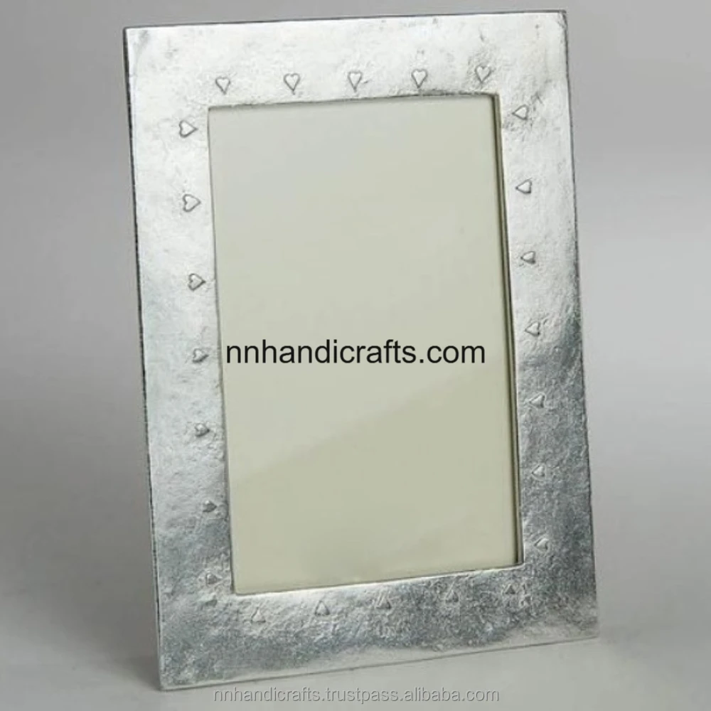 New Collection of Steel Metal Rose Gold Plated Rectangular Embossed Picture Frames Photo Frame Other Frames For Home Gifts Home