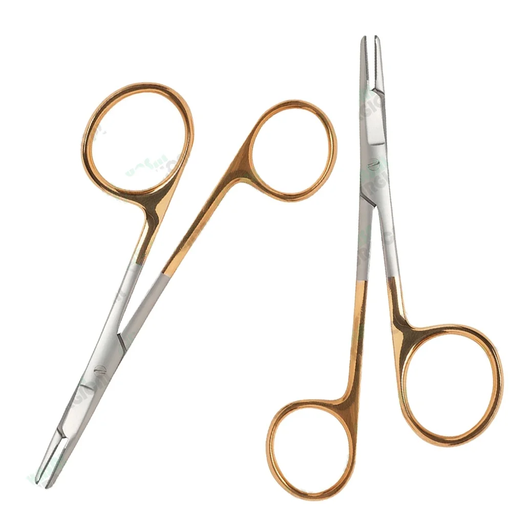 CE ISO Approved Verified Suppliers Top of our productions German Quality Stainless Steel   TC  Gillies Needle Holder 16cm