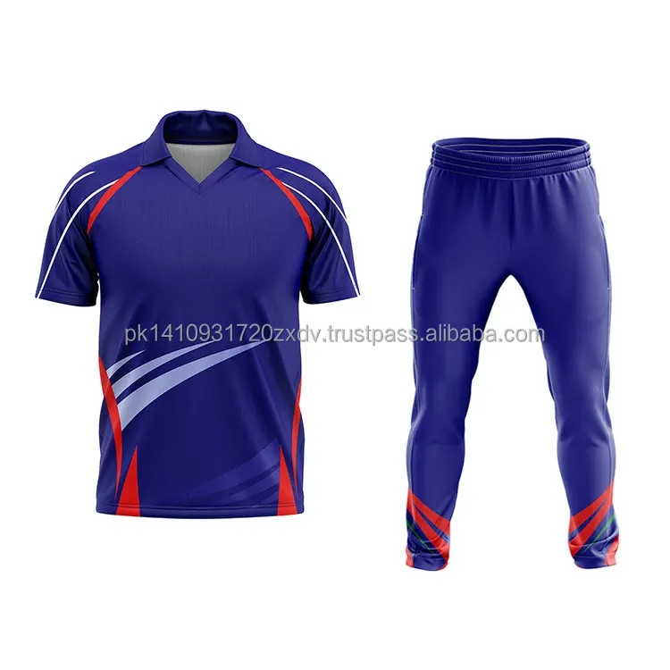 Новая модель 2021 набор униформы для спортивной команды клуба крикета дизайн логотипа на заказ Джерси с коротким рукавом