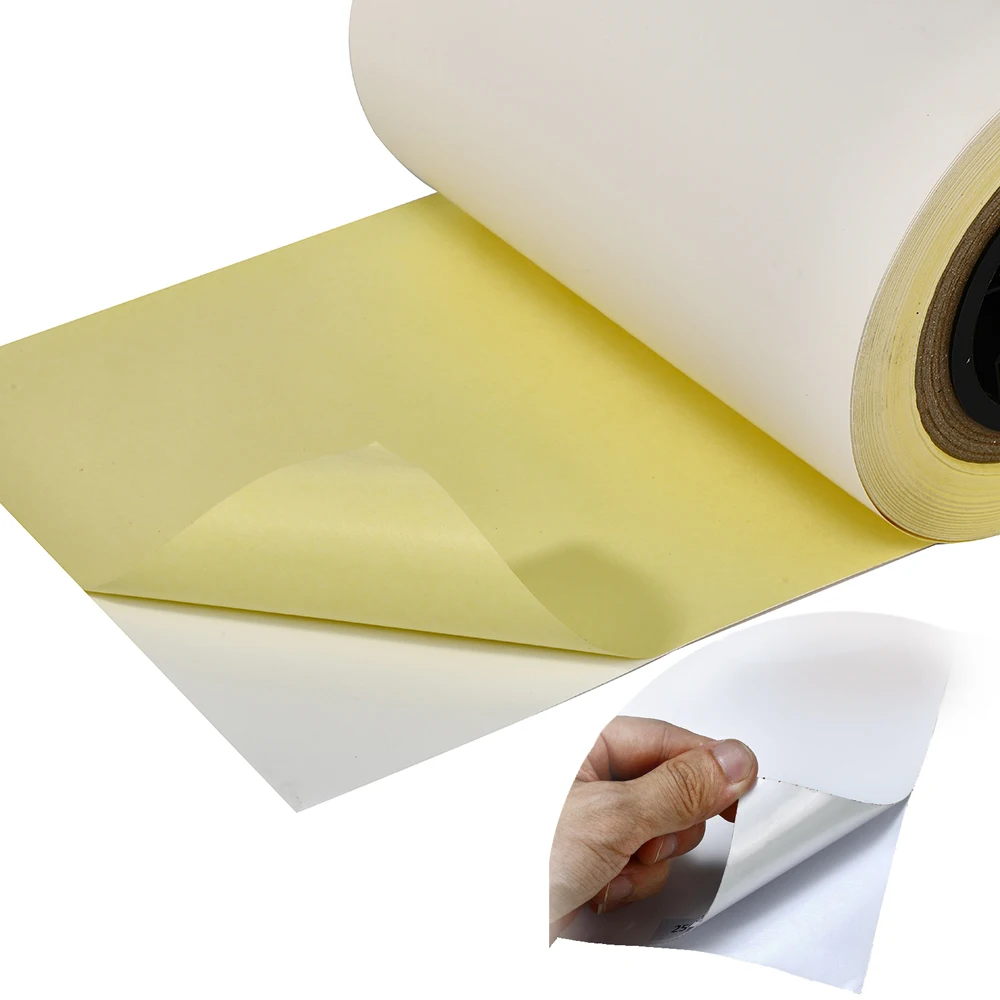Lizheng A4 A3 contact self adhesive paper printable sticker paper for inkjet printer Glossy sticker paper inkjet printerse