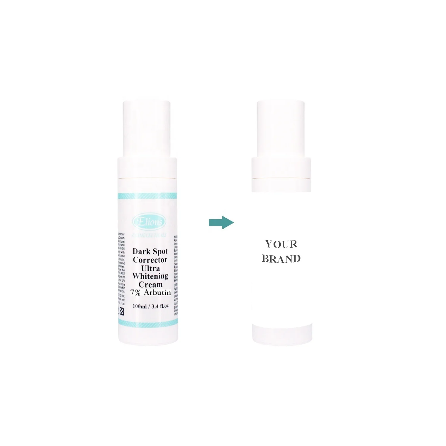 Most Effective 7% High Concentration Arbutin Skin Whitening Cream Body Brightening Dark Spot Corrector OEM ODM Private Label