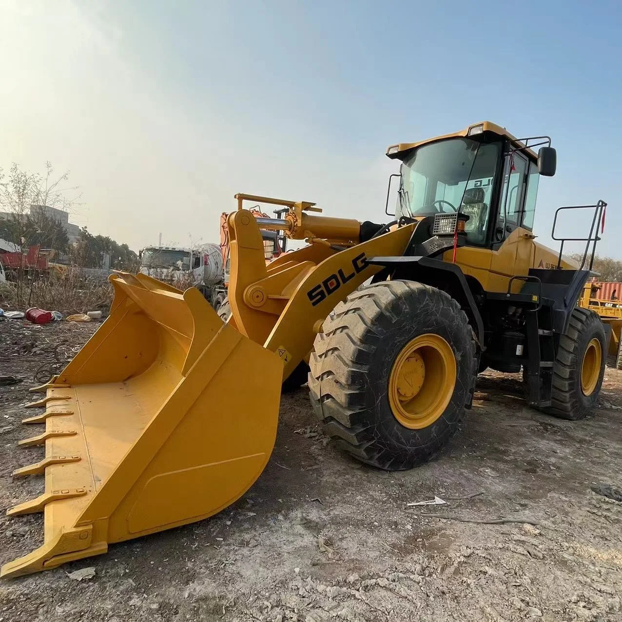 2023 Hot Sell Second Hand loader l956f Used Construction Machinery SDLG 5ton wheel loader