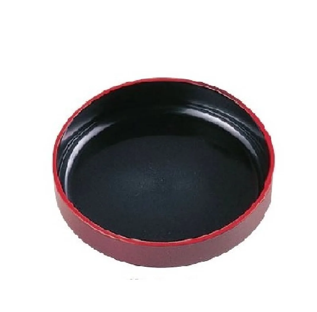 Eco Friendly Two-tiered Reusable Melamine Lacquer Bento Lunch Box Dinnerware Sets Japan Style Plastic Reusable and Washable ABS