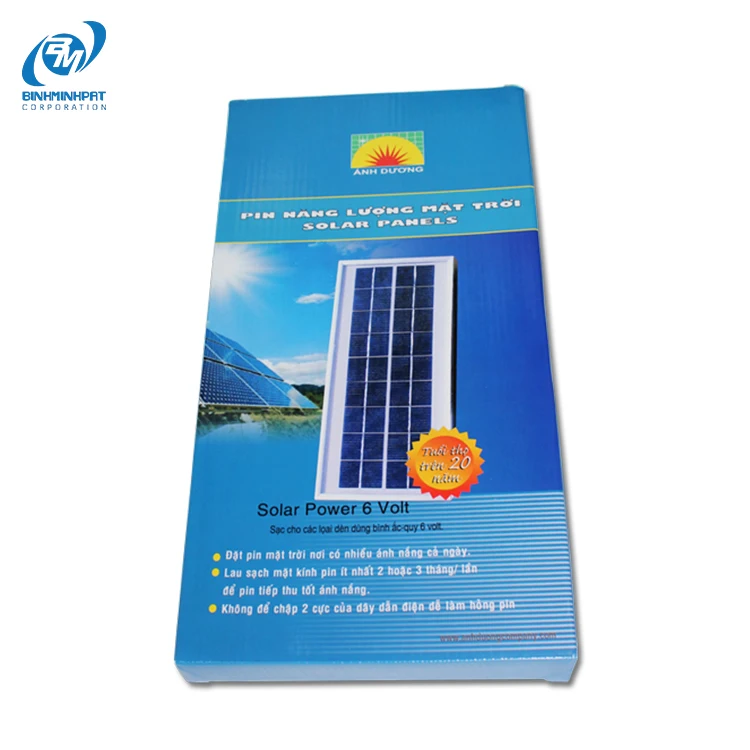 Solar Panels Packaging Box Charger Corrugated Carton with CMYK Printing and Glossy Lamination Full Size Package