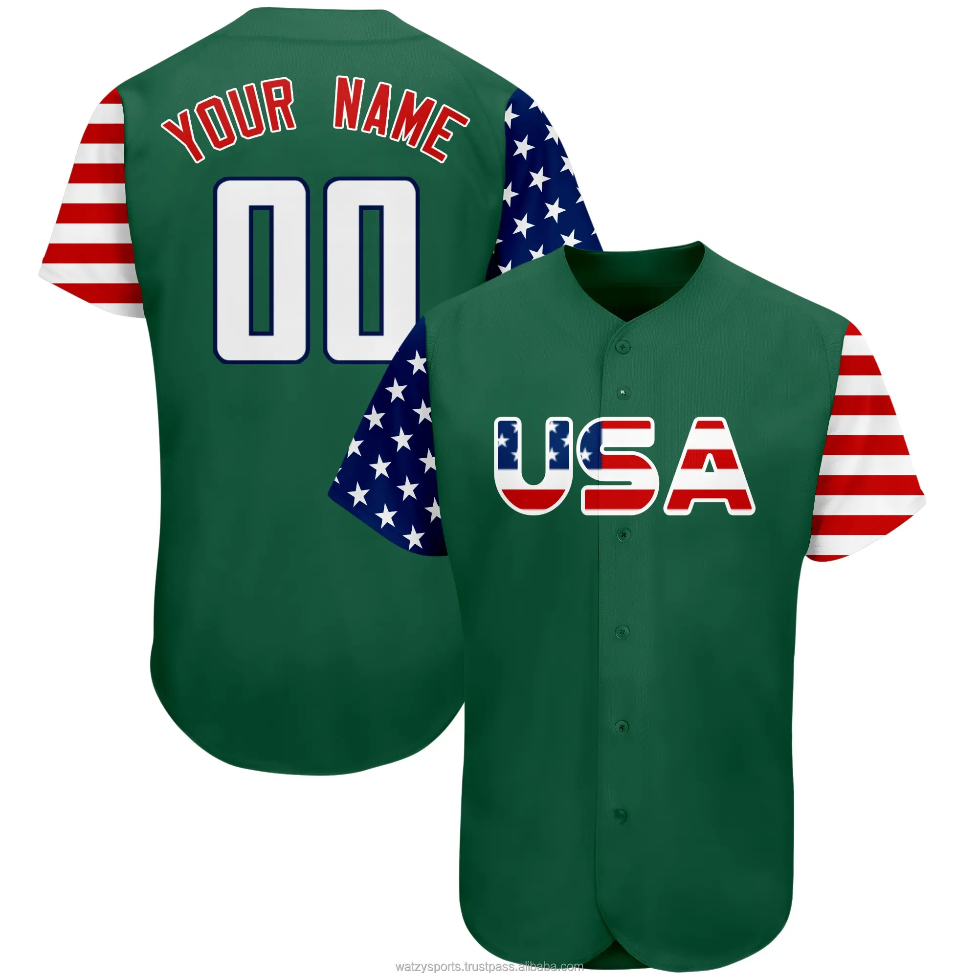 Custom Sublimation Breathable Men Team Baseball Jersey Shirt Wholesale Polyester Baseball Wear Clothes Softball Uniform Shirts