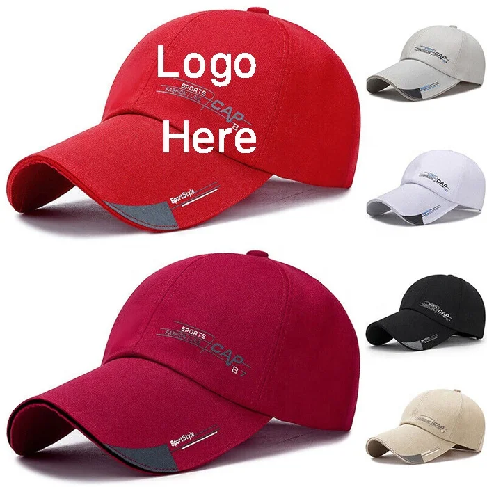 Best Selling Products OEM Logo embroidery Custom Logo High Quality Custom Logo Mens outdoor sports baseball caps for sale
