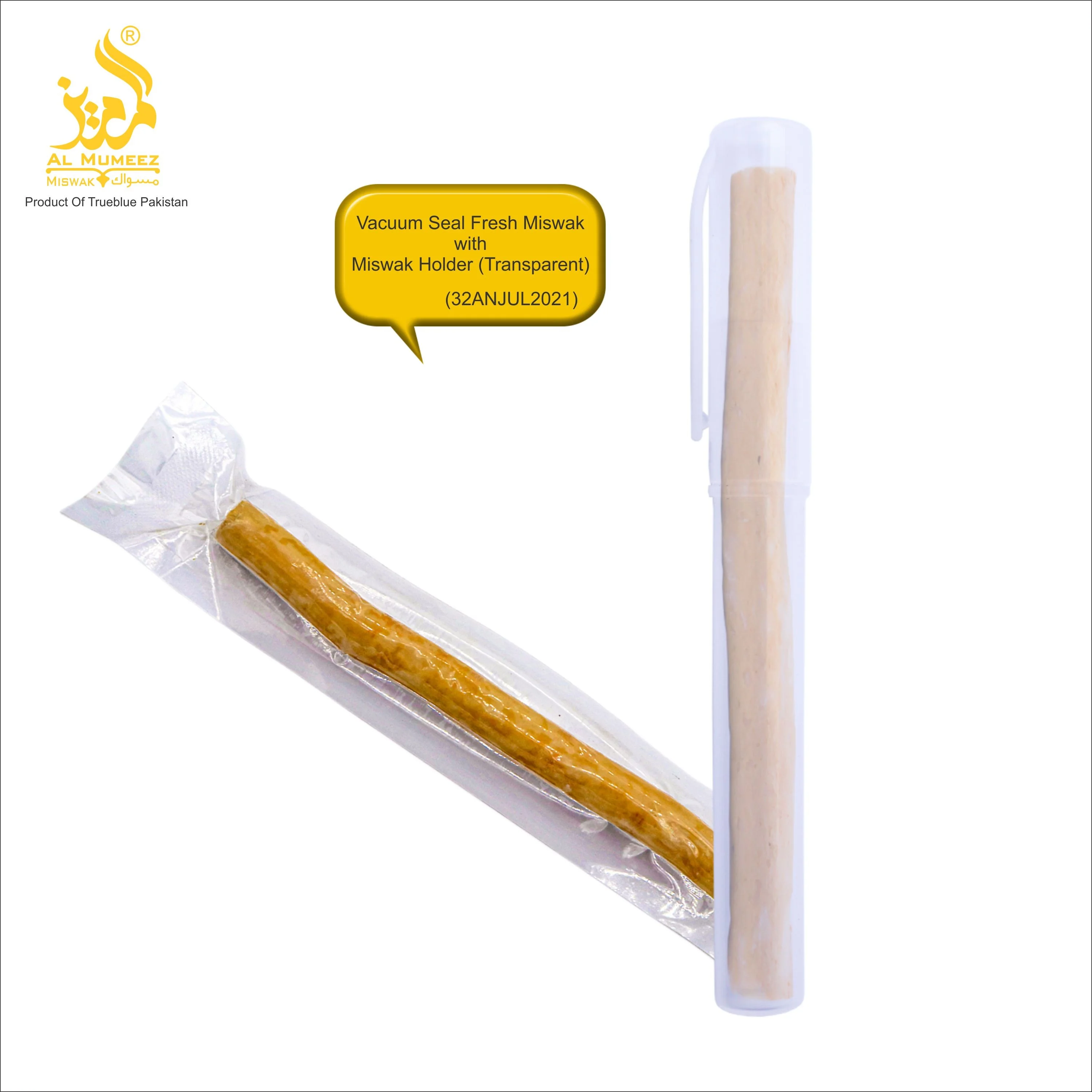 HOT SALE PLASTIC HOLDER/CASE FOR BEST QUALITY VACUUM PACKED MISWAK/SEWAK/SIWAK/NATURAL TEETH CLEANING STICK DENTAL TOOTH BRUSH