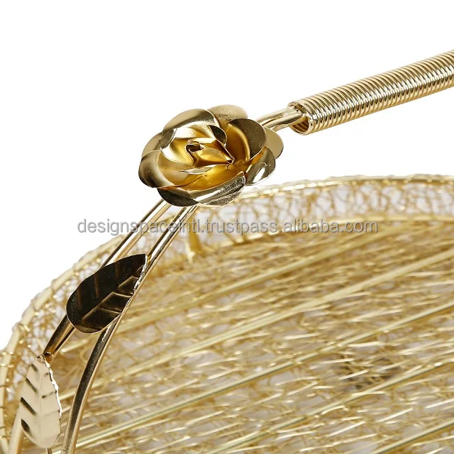 Creative Metal Stylish Fruit Bowl with affordable price