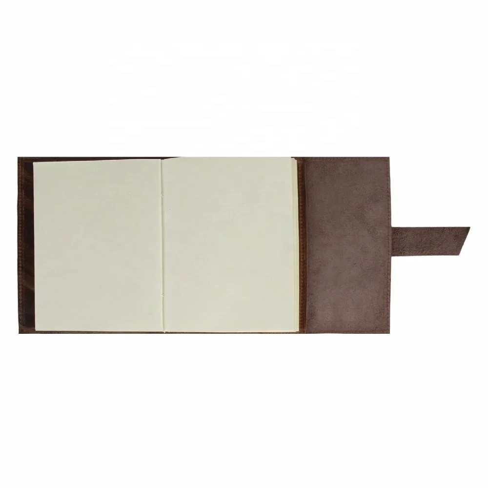 Refillable genuine vintage Leather Journal notebooks diaries with vintage hand made cotton paper or lined paper travel journals