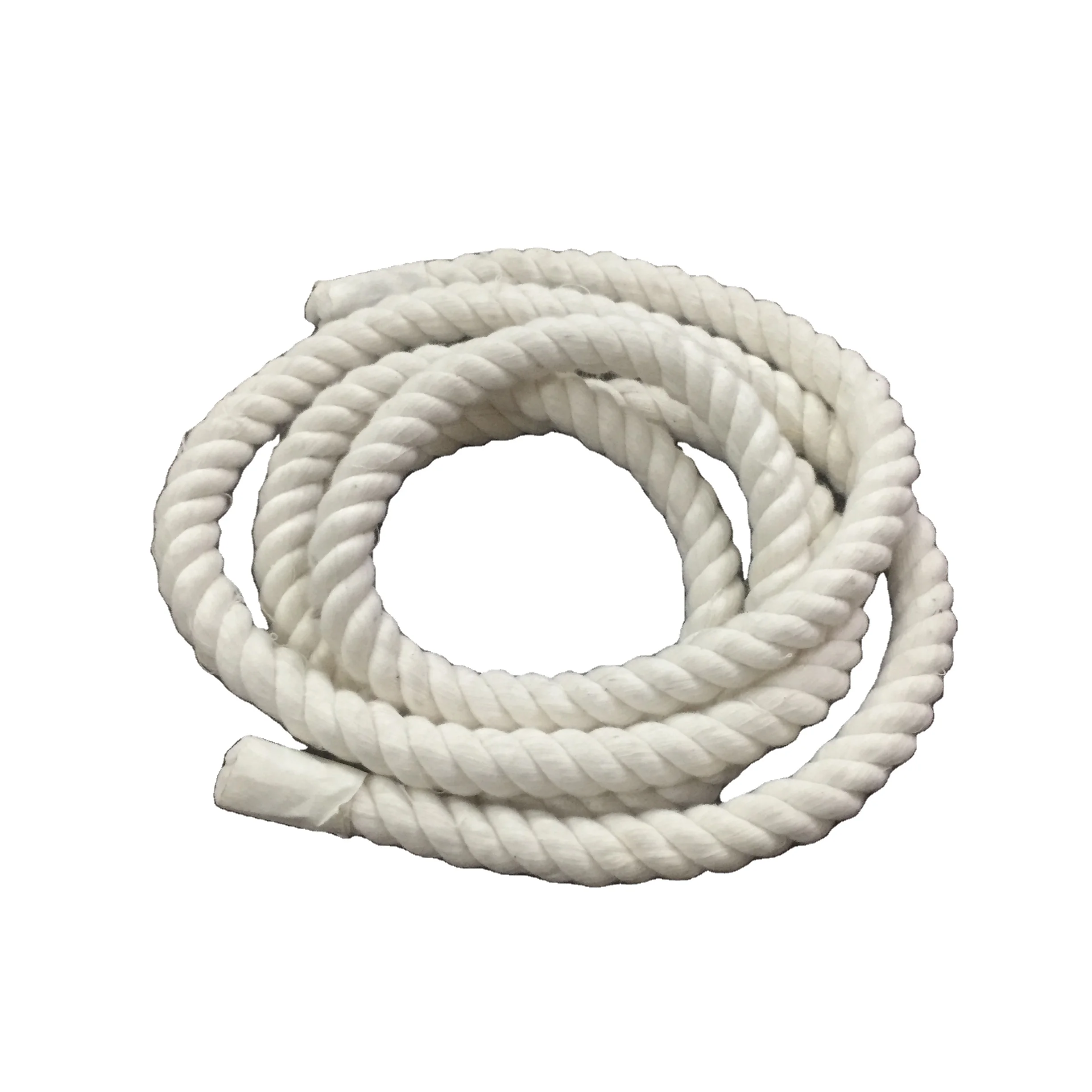 Лучшее качество индивидуальная веревка из натурального хлопка несколько размеров Брезентовая хлопковая