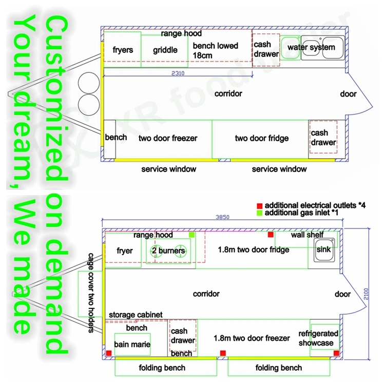 retail mobile craigslist field kitchen food frozen yogurt trailer trucks for sale cheap price