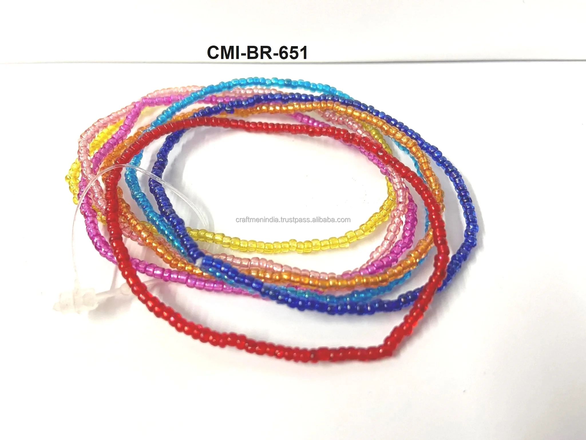 Новейшие разноцветные Серьги-Подвески ручной работы из бисера