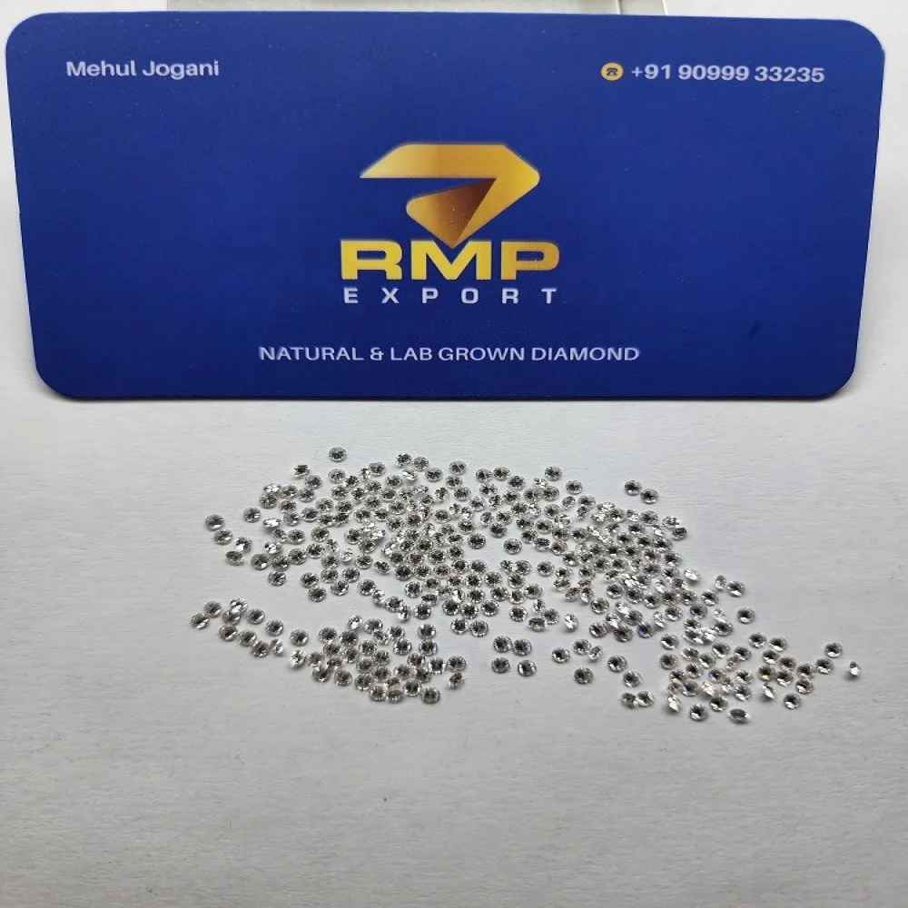 Loose natural diamond round brilliant cut clarity DEF color natural loose diamonds from india High Quality Rough Diamonds
