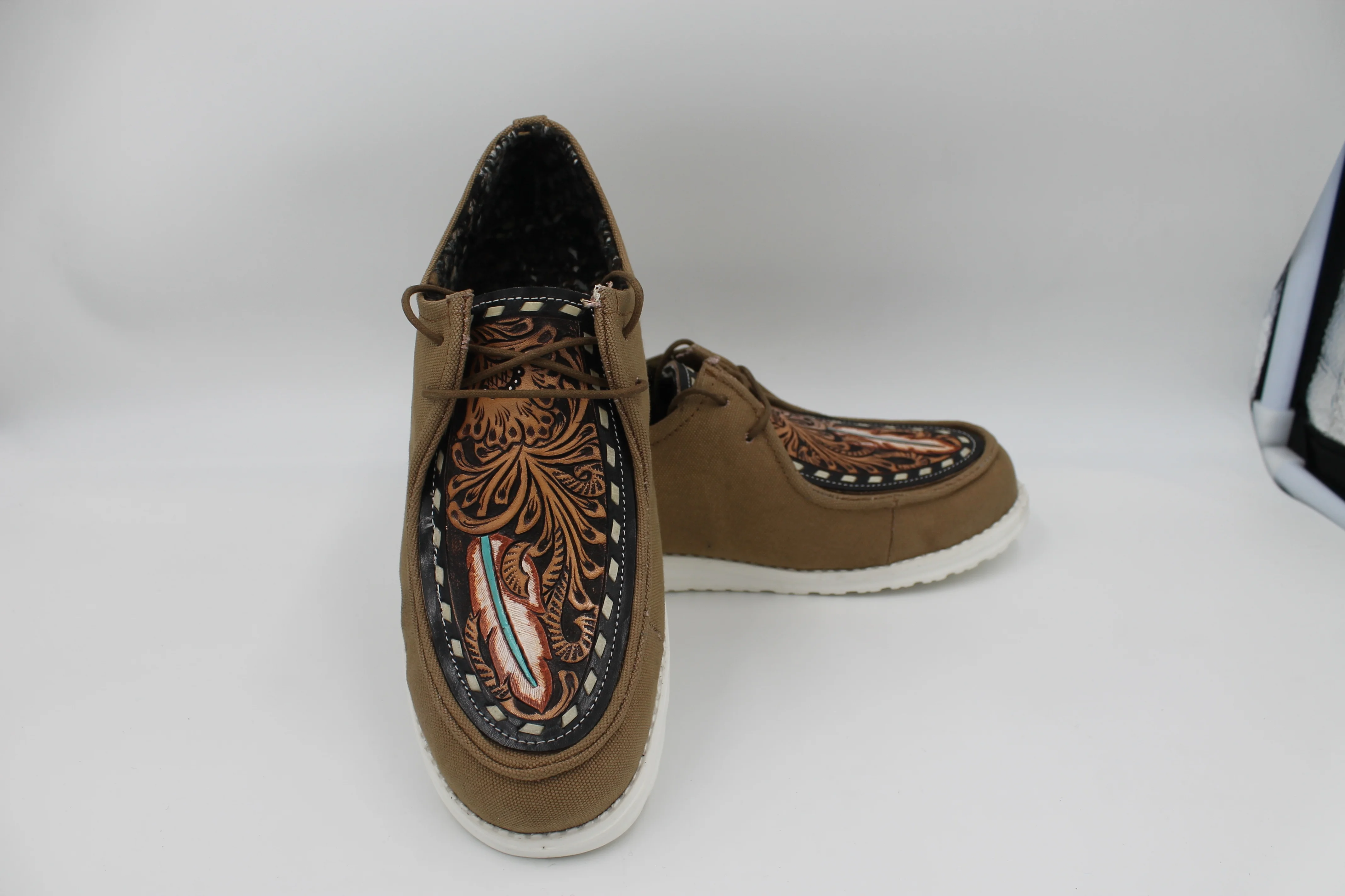 Indian Hand Tooling and Carving Western Mexican Style Shoes Latest Style Fashion Shoes for Daily Use Party Wear Shoes