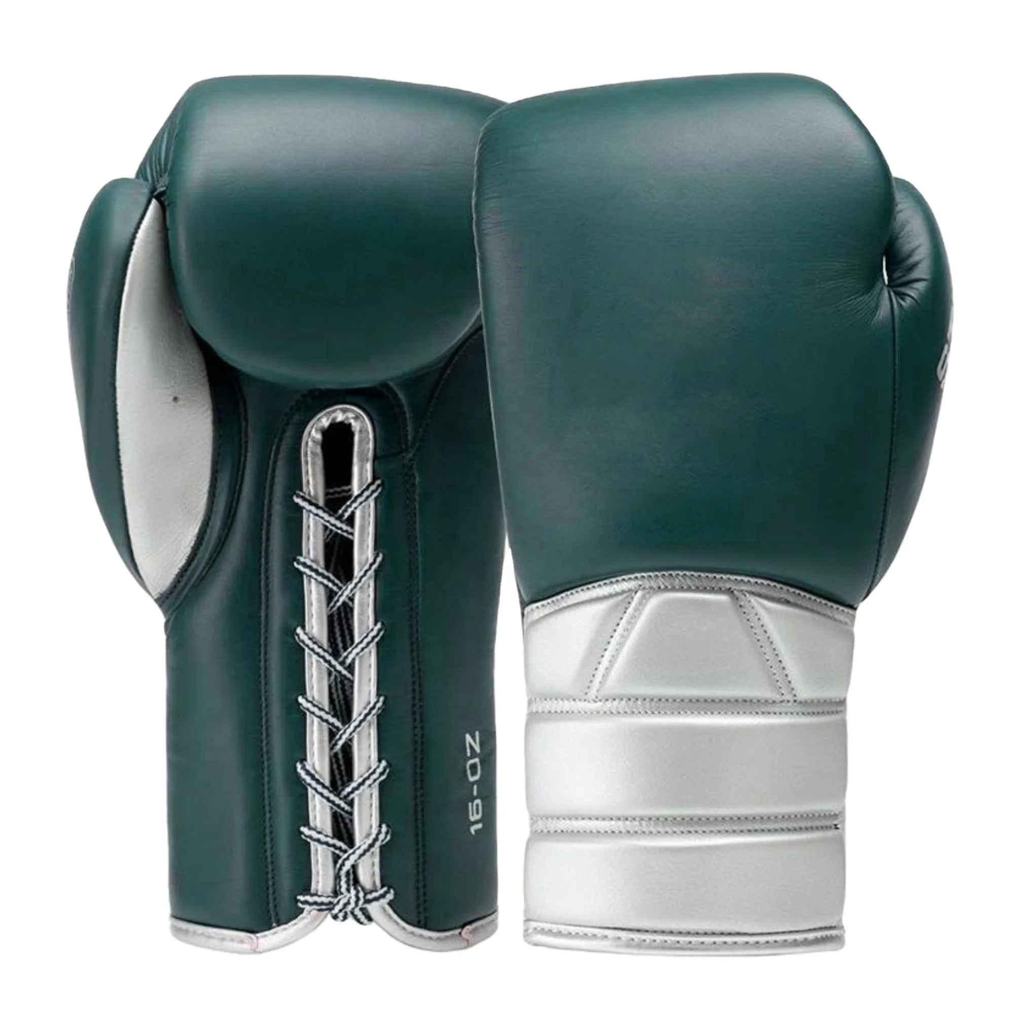 Boxing Gloves Custom Logo Printing Professional Real Leather Lace Up Boxing Gloves for Adults boxing gloves custom logo