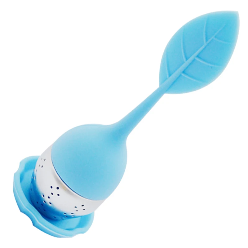 Кухонные приспособления пищевого класса ситечко для заваривания чая из очень тонкой сетки нержавеющей стали силиконовое