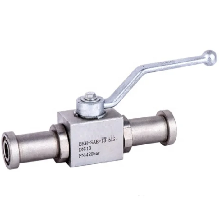 Hydraulic Valve  BKH-SAE-SS BALL VALVE