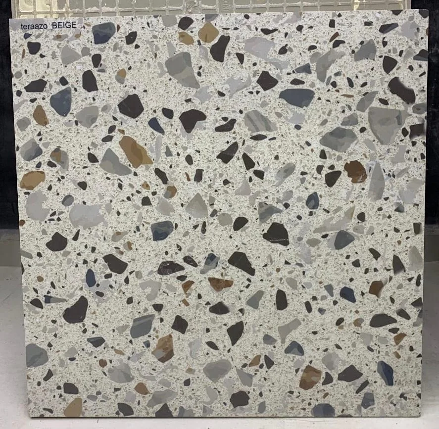 terrazzo look porcelain floor tiles