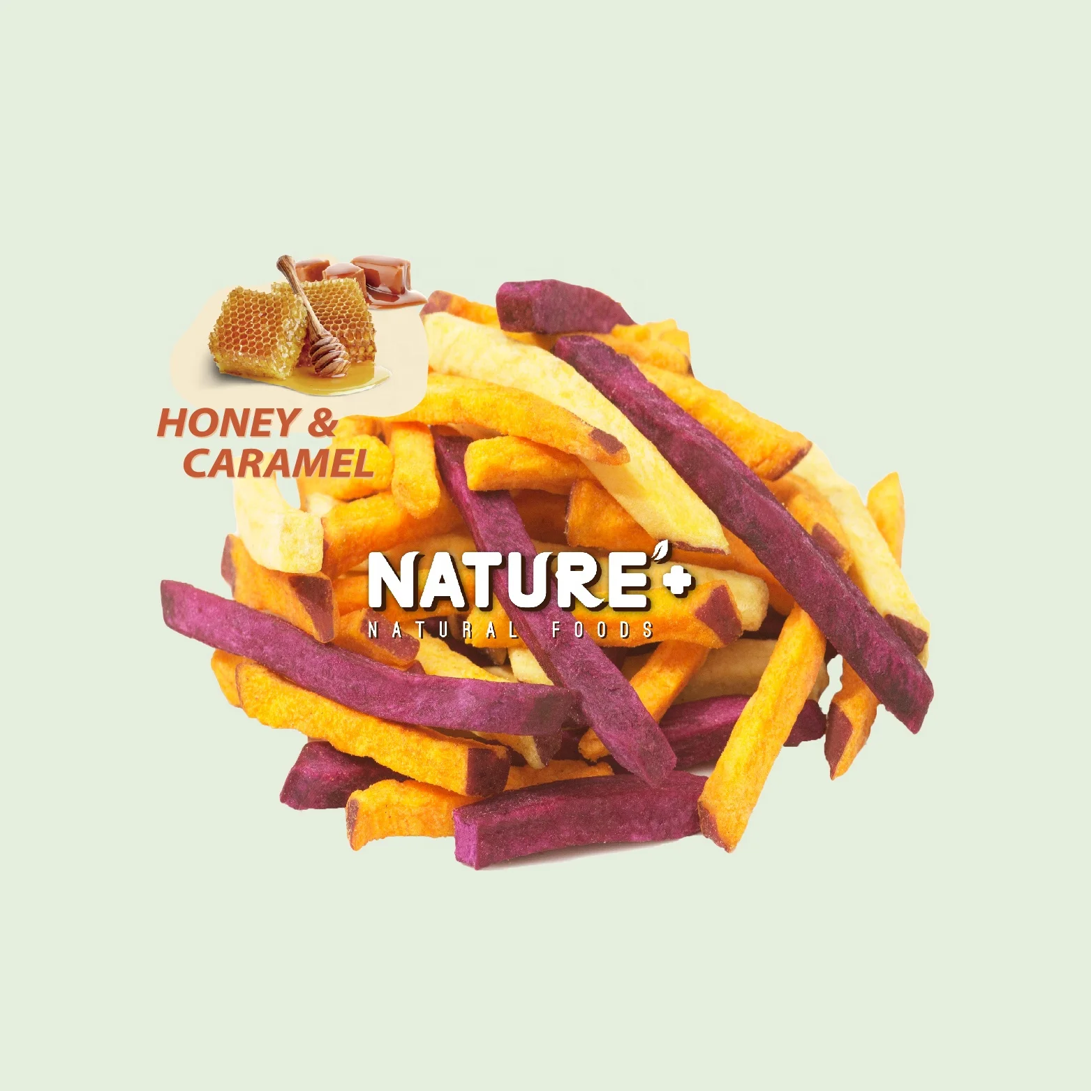  Вакуумные Жареные Смешанные чипсы из овощей сладкого картофеля медовая карамель без добавления сахара натуральное питание Международная экспортная качество