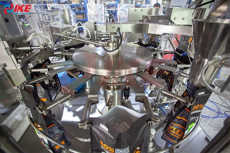 Automatic Multihead Weighing Filling Packing Machine for Granule Raisin Dried Berry Tomato Fruit