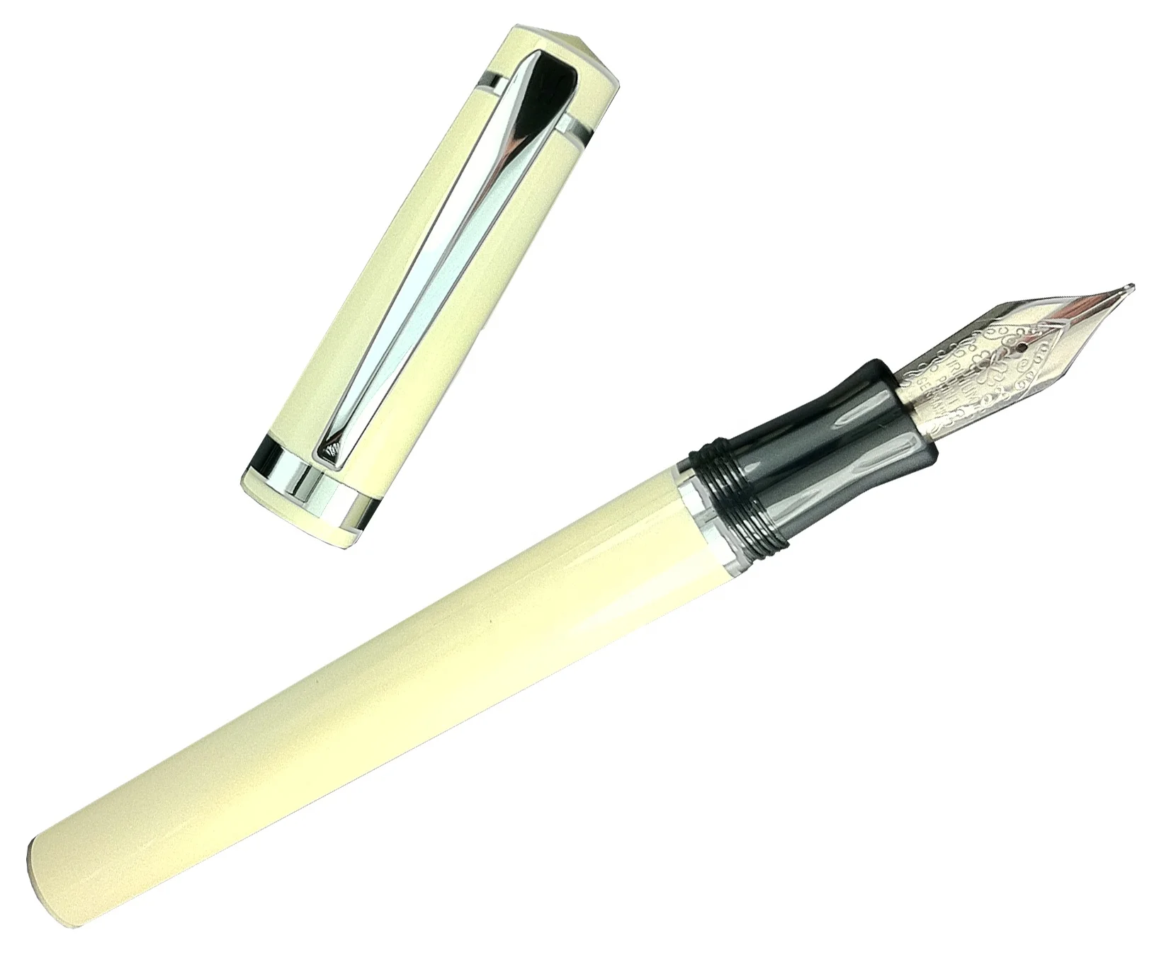
High Quality CM93F Solid Series Plastic Fountain Pen 