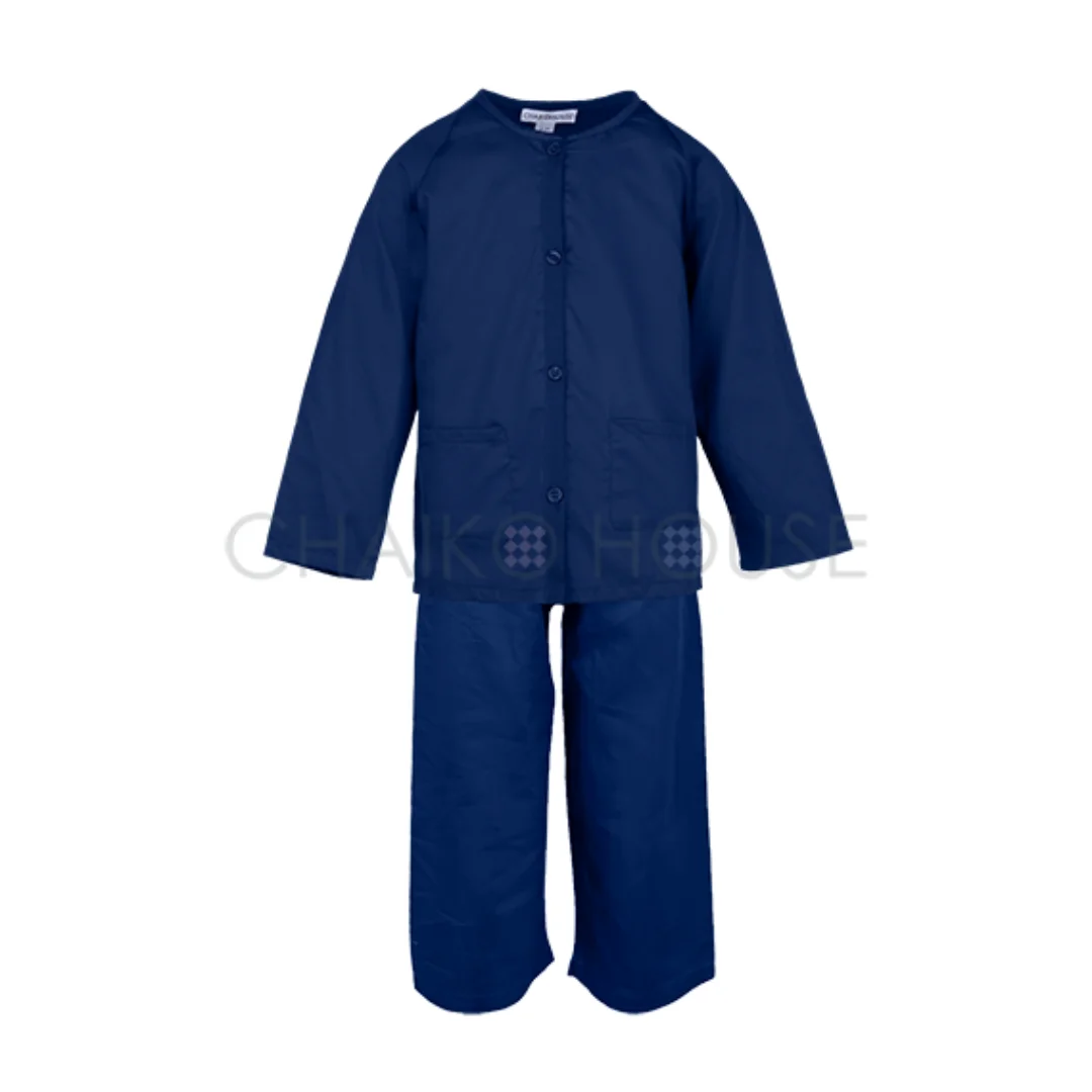 Silk Pajamas Children Super Quality Baby Girl And Boy Set 2 Pieces Long Sleeves Long Pants Manufacturer Vietnam