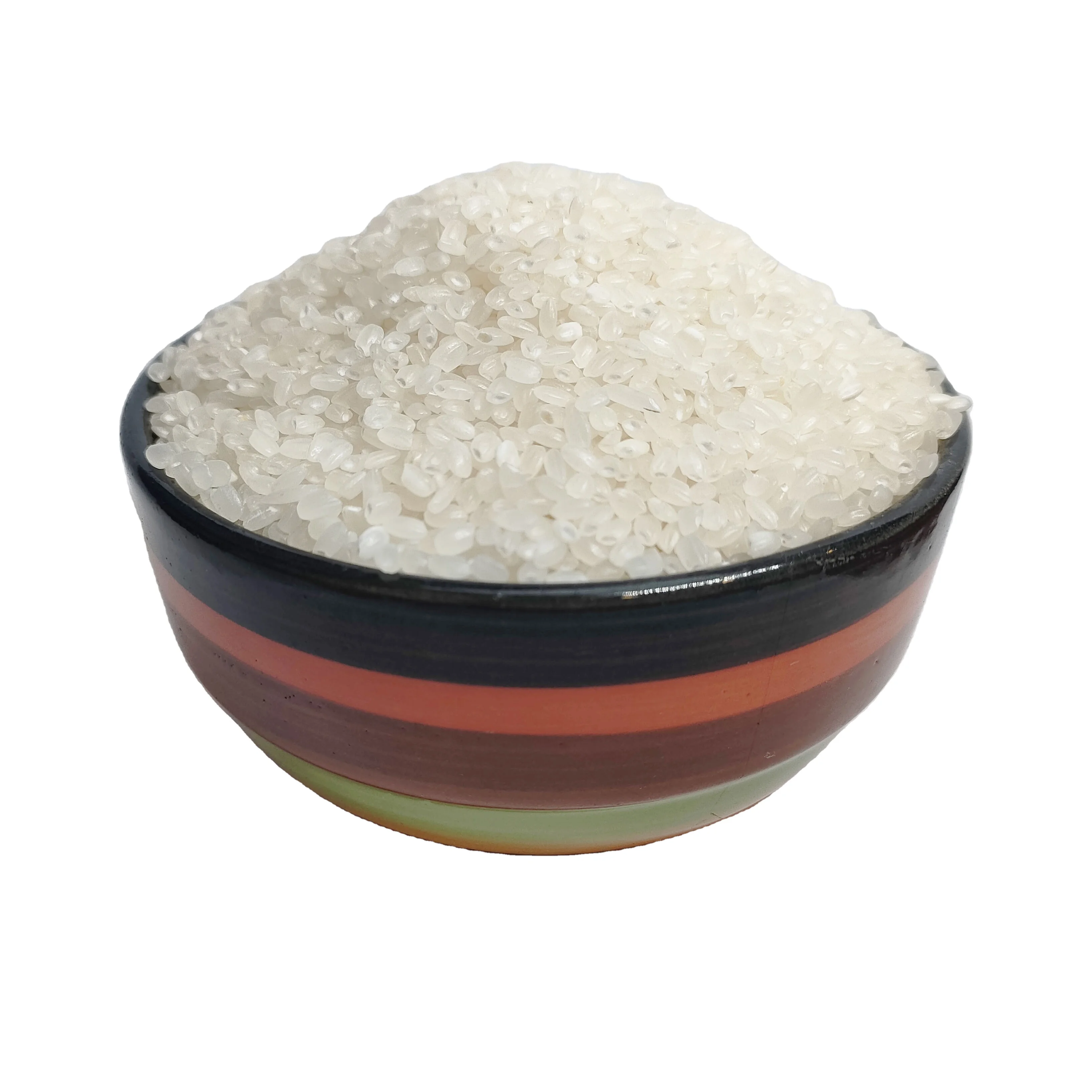 Japonica 5% broken short grain white rice - the best option for making sushi supplied by VIETRICE in large quantity& cheap price