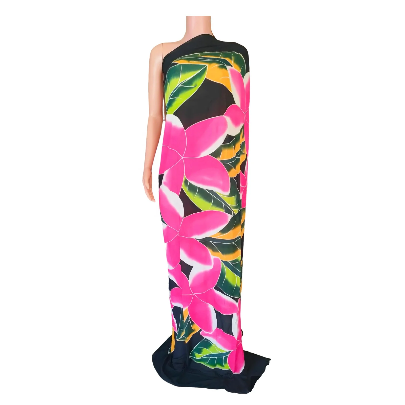 Wholesale new fashion custom recycle rayon RPET lady  beach pareo sarong for woman