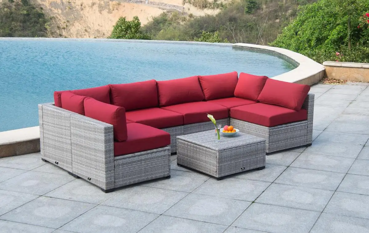 NEW DESIGN FURNITURE/ HIGH QUALITY OUTDOOR FURNITURE/ WICKER GARDEN SOFA  SET