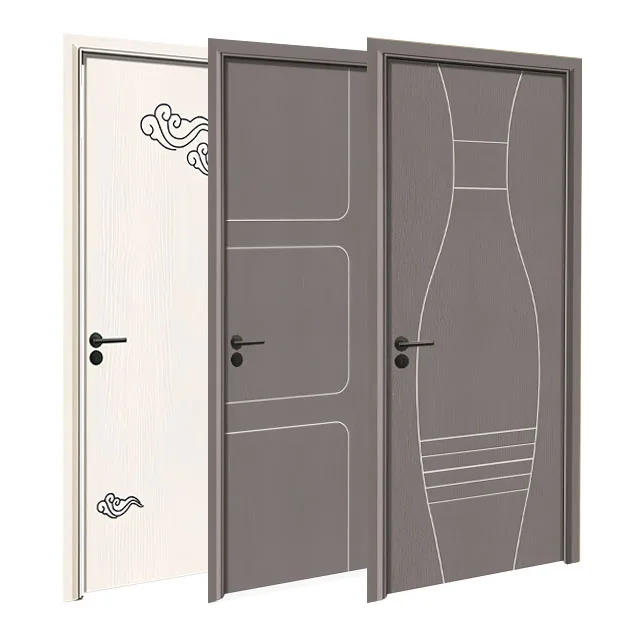 China Professional Manufacturer Room Wpc Door Matching Wpc Modern Simple Internal Wpc Door