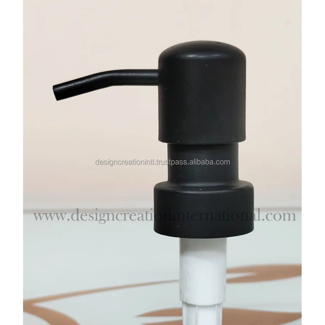 Shinny Mirror Polished Wholesale Emulsion Stainless Steel Pump Head Bottle Emulsion Pump Dispenser Dispenser Pump Lotion Bottle