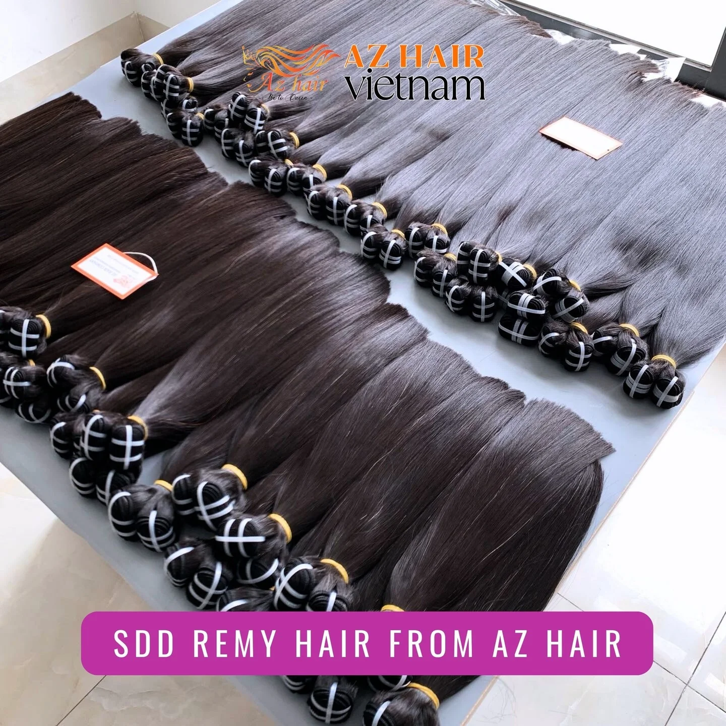 Bone Straight Raw Cuticle Aligned Human Hair Weft Vendor 12A Double Drawn Virgin Hair Extensions Vietnamese Weaving Double Weft