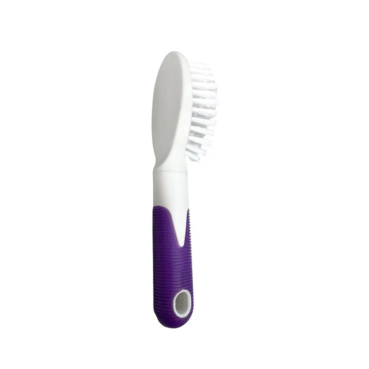 High End Pet Customization Plastic Material White Purple Hair Remover Pet Grooming Tools For Export