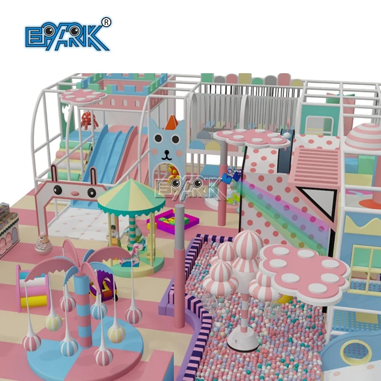 Most Creative Commercial Big Slides Children Indoor Playground For Sale