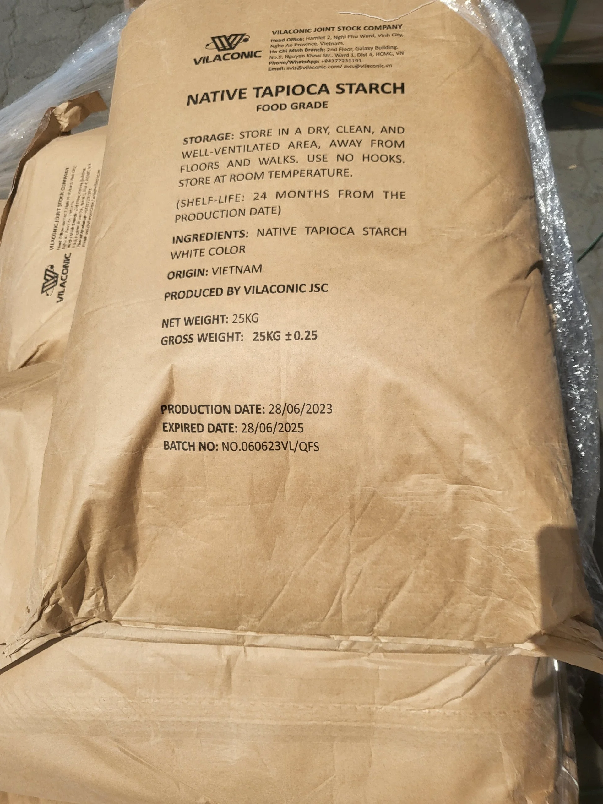 VIETNAM MODIFIED TAPIOCA STARCH AT SPECIAL PRICE FOR WHOLESALE READY TO EXPORT FROM VILACONIC MANUFACTURER